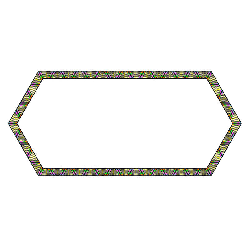 KR4 5×60W LED RGB Strobe Wall Washer Retro stage light