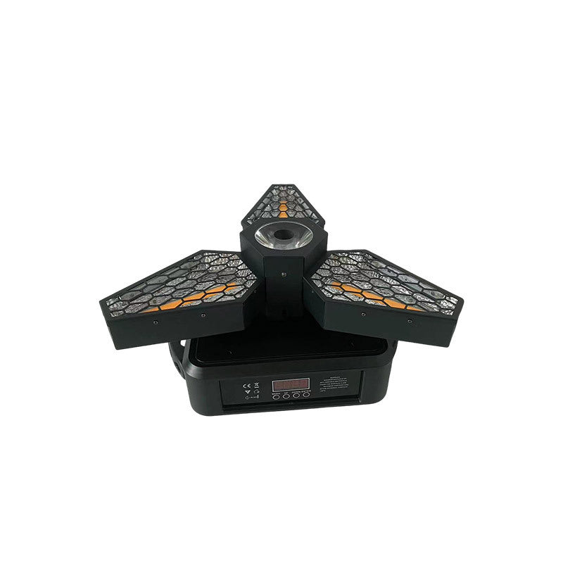 KR10 250W RGB 3-IN-1 Maple Leaf Led Infinitely Rotating Retro Stage light
