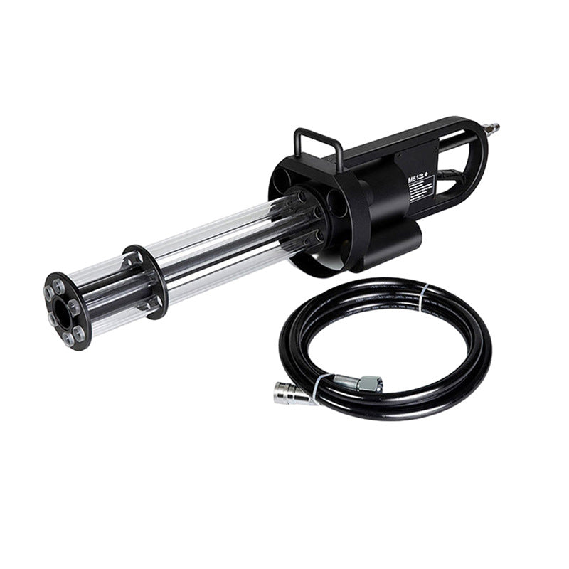 KF02 Co2 Jet Machine Handheld Gatling Led RGB CO2 GUN