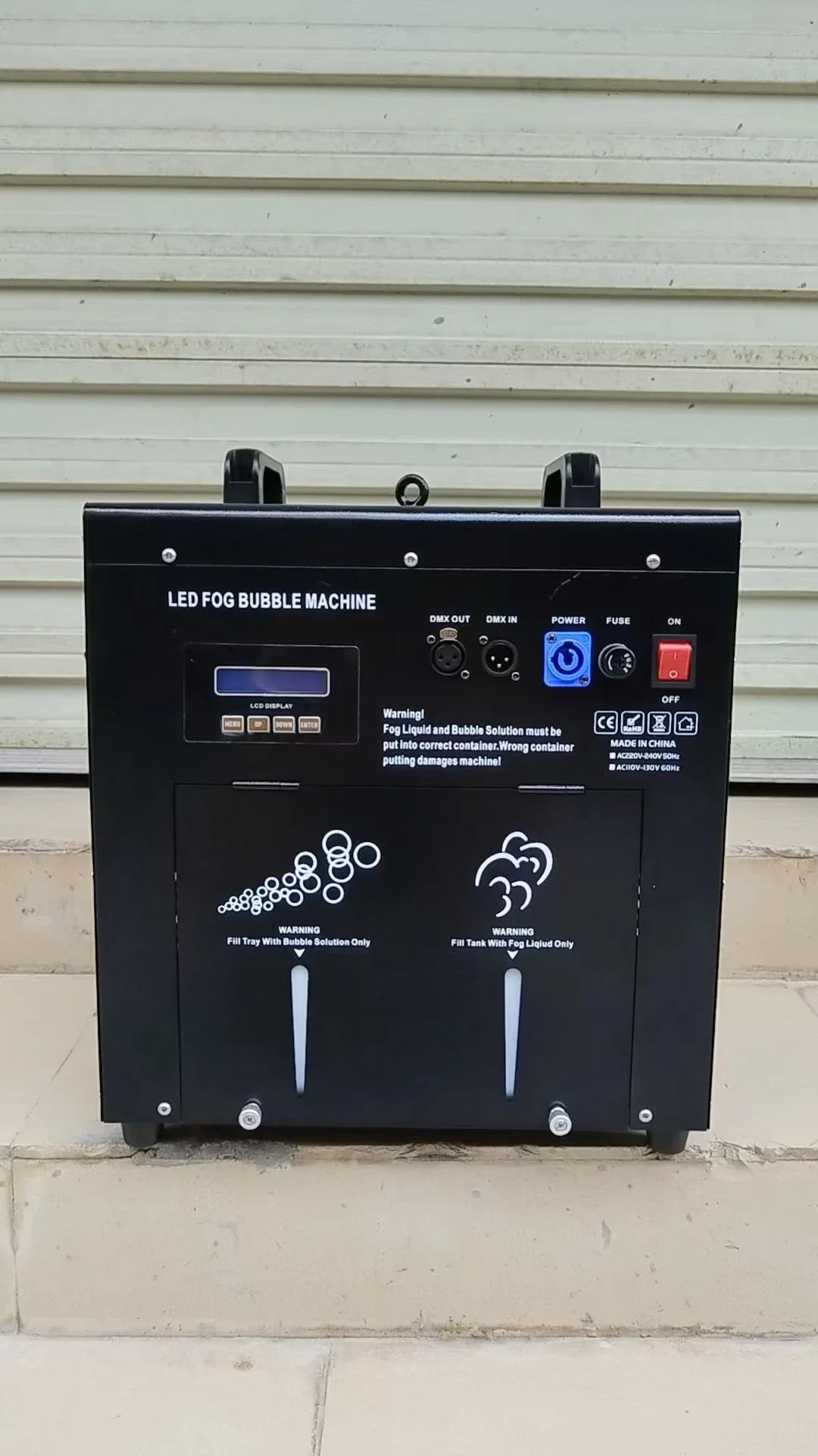 KFB-02 LED Smoke Bubble Machine