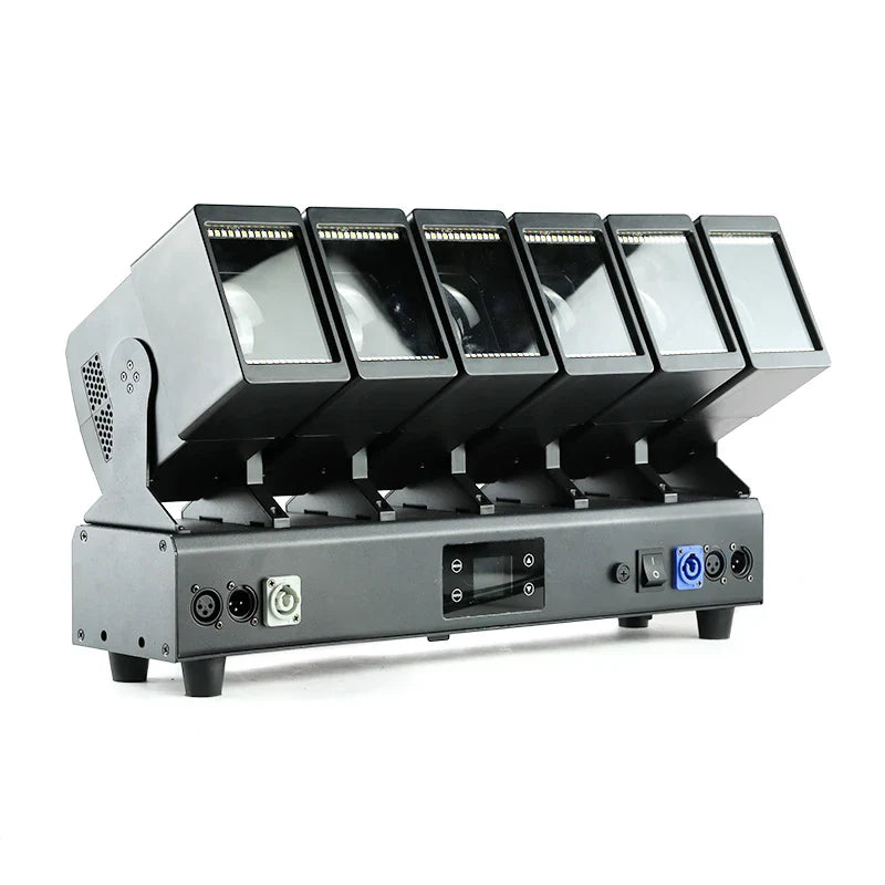 KW11 6×60w RGBW 4in1 Beam Wash Zoom Wave Pixel Led Bar with Auxiliary Light