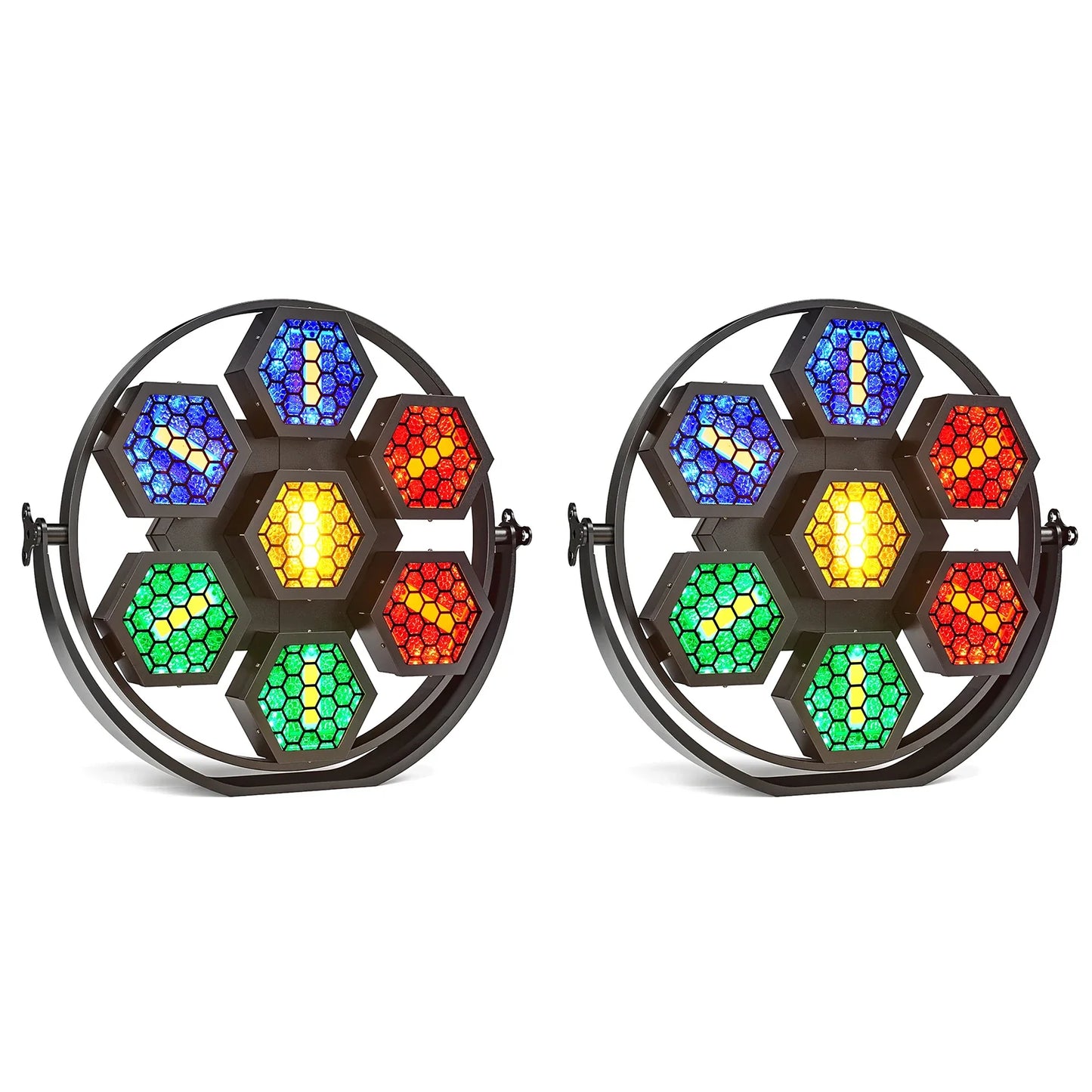 KR6 Single Ring 7×50W Mini Retro Stage Light