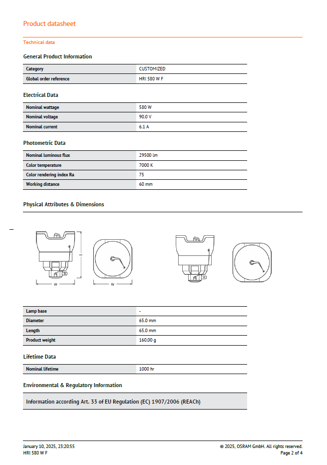 Phoenix Ray Pro 600W Moving Head Light – High-Performance Stage Lighting