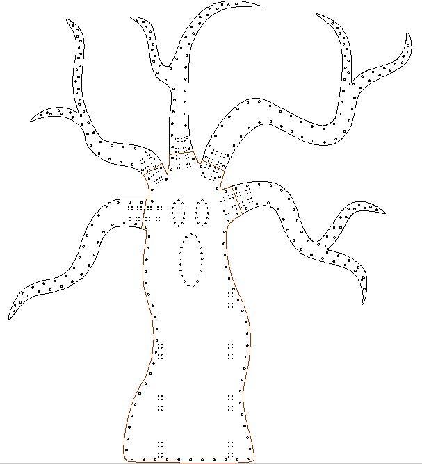 Spooky Tree (3 Options)