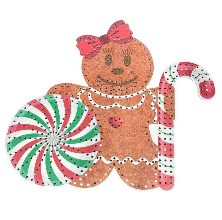 IMPRESSION Gingerbread People with Candy