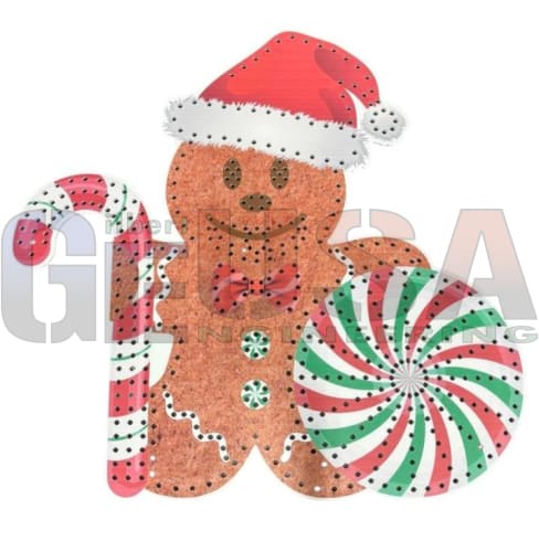 IMPRESSION Gingerbread People with Candy