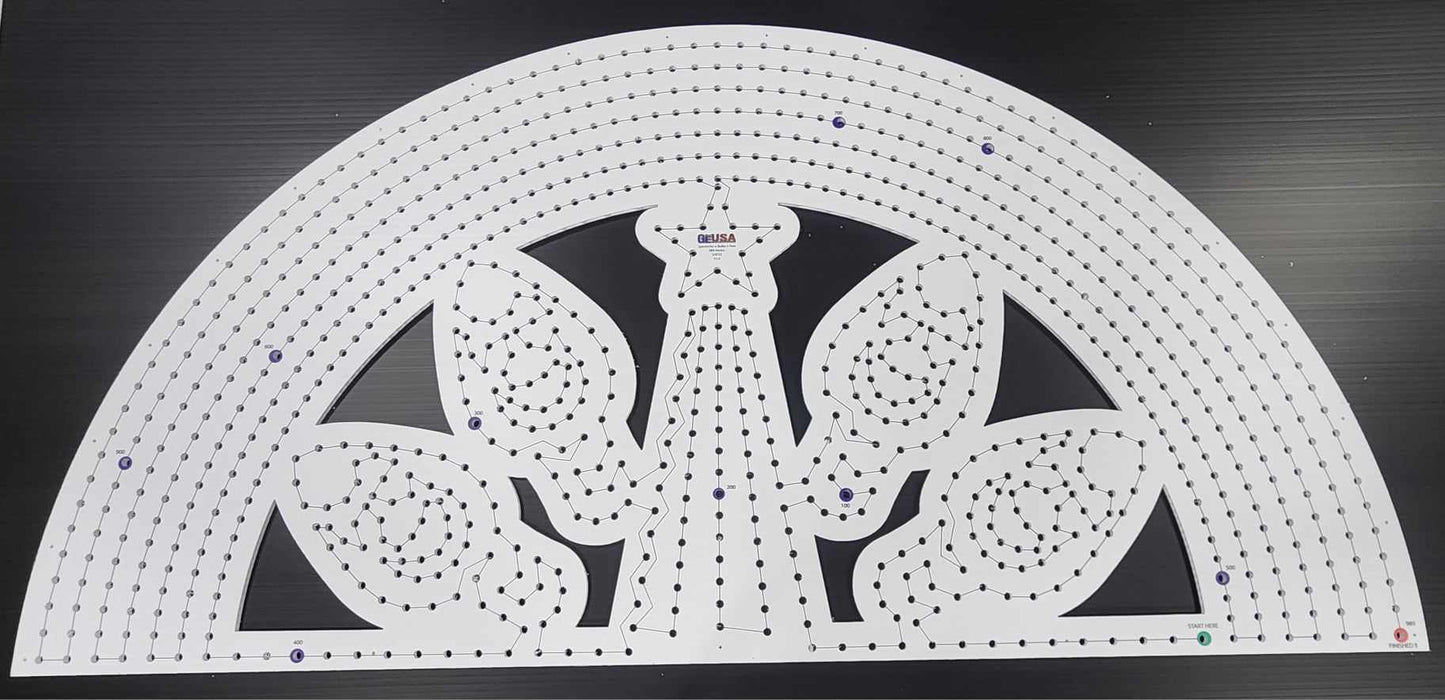 Matrix SpinArch with Bulbs & Tree