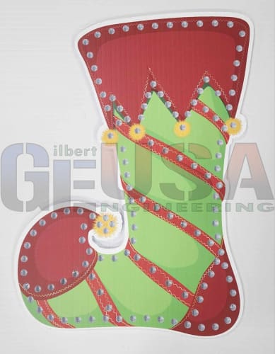 IMPRESSION Elf Stocking