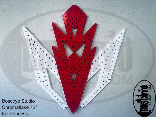 ChromaFlakes 78in Ice Princess with layered Accents