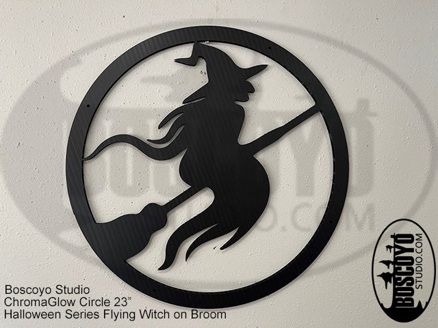 ChromaGlow Circle 23" Silhouette Cover Halloween Series
