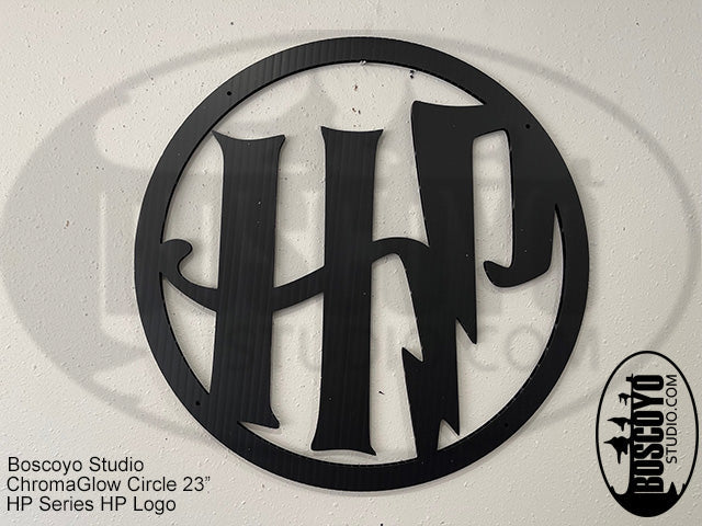 ChromaGlow Circle 23" Silhouette Cover HP Series