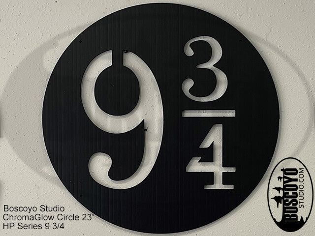 ChromaGlow Circle 23" Silhouette Cover HP Series