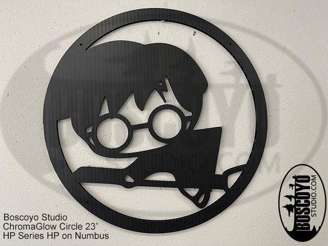 ChromaGlow Circle 23" Silhouette Cover HP Series