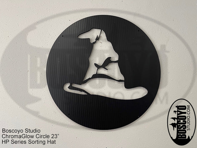 ChromaGlow Circle 23" Silhouette Cover HP Series