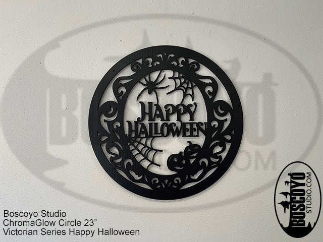 ChromaGlow Circle 23" Silhouette Cover Victorian Series