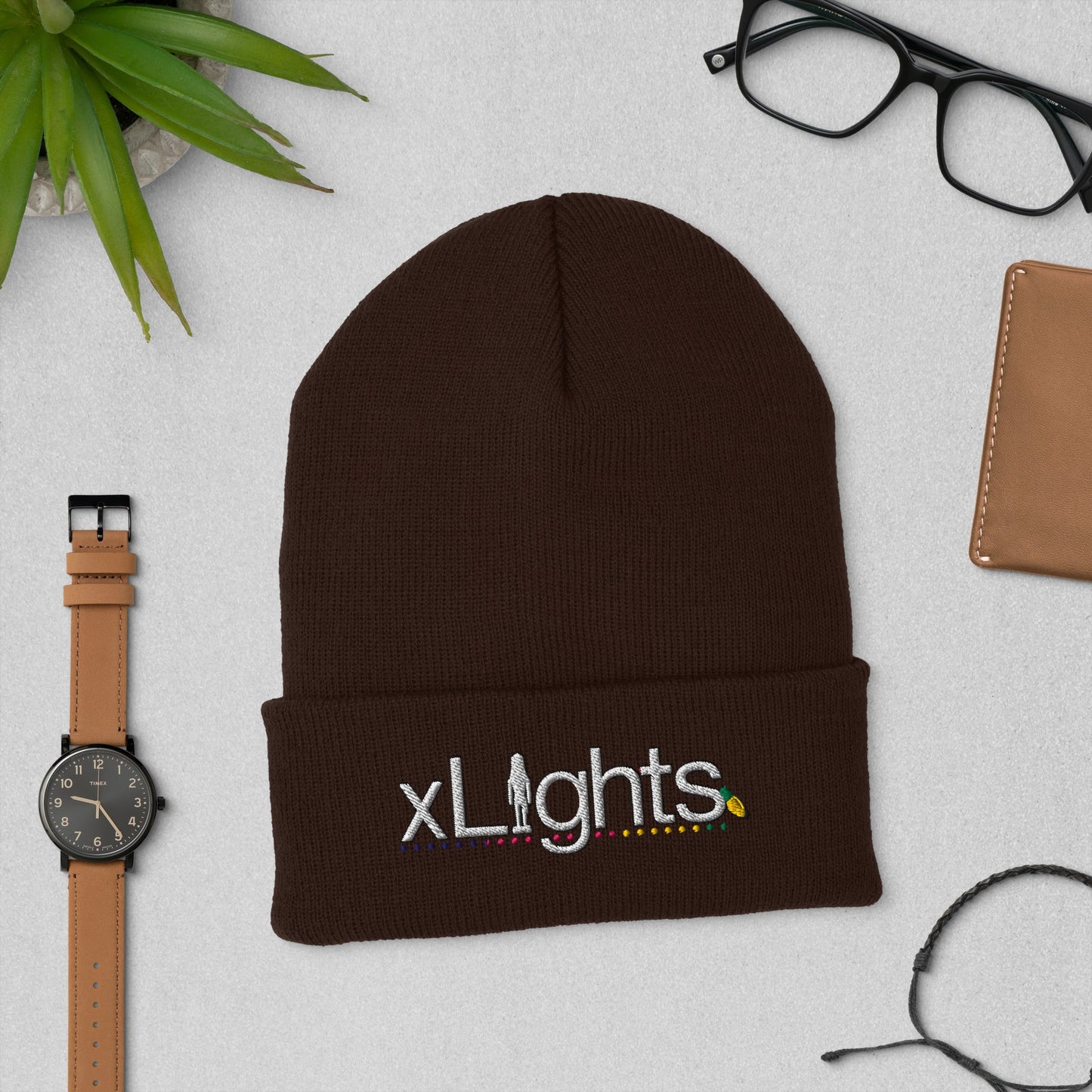 Embroidered xLights Logo - Cuffed Beanie