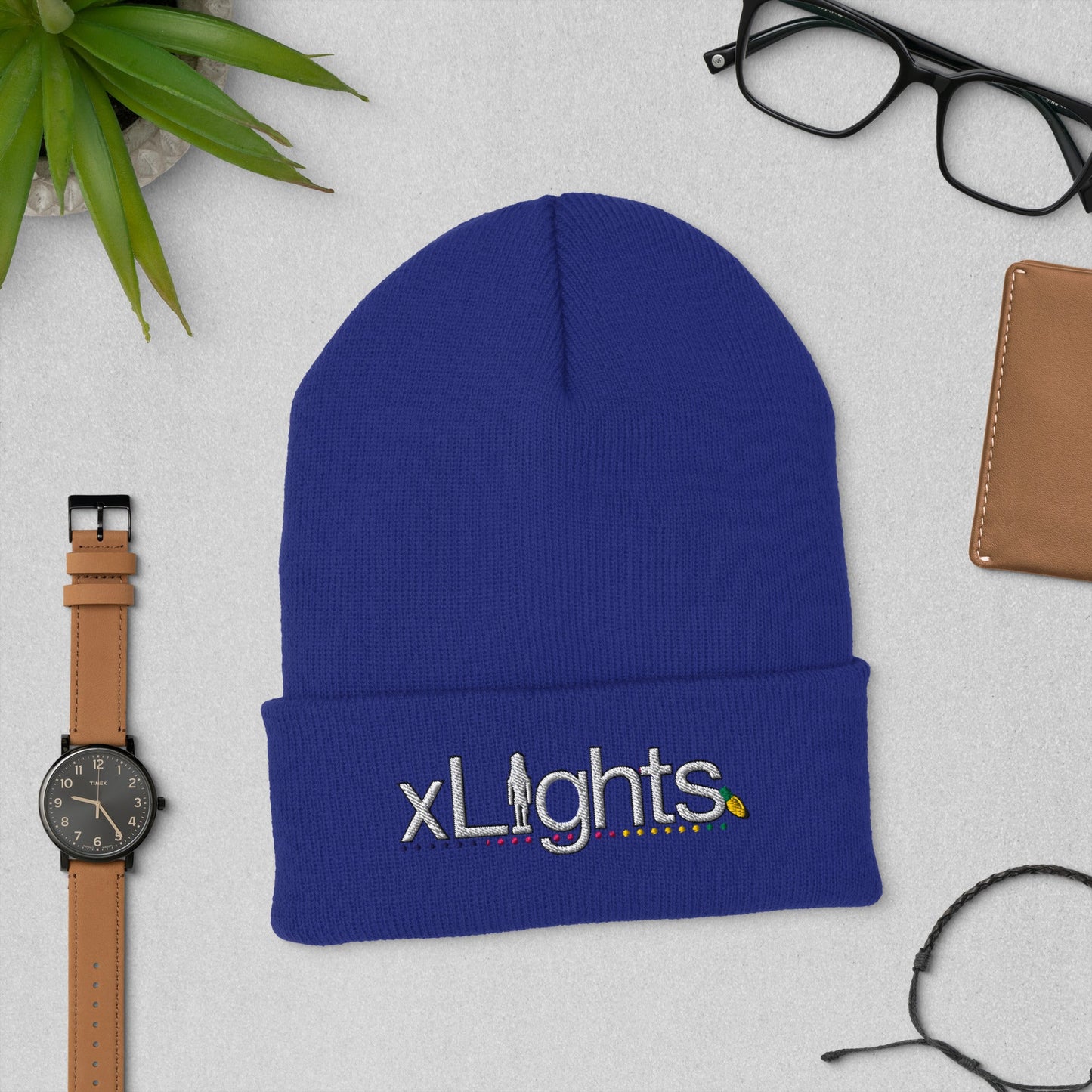 Embroidered xLights Logo - Cuffed Beanie