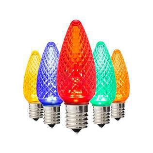 Certified C9 LED Faceted SMD Bulbs