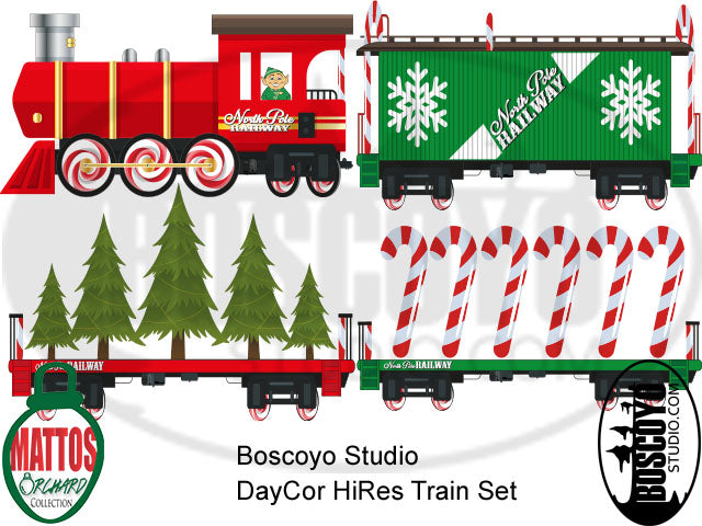 DayCoro™ HiRes Train Set (4 cars)