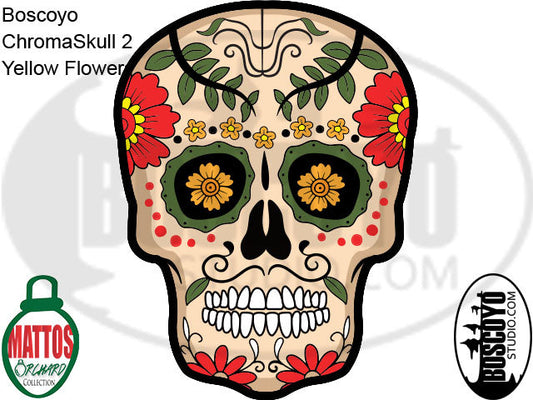 DayCor™ HiRes ChromaSkull 2 Yellow Flowers