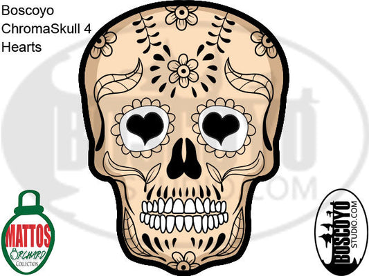 DayCor™ HiRes ChromaSkull 4 Hearts