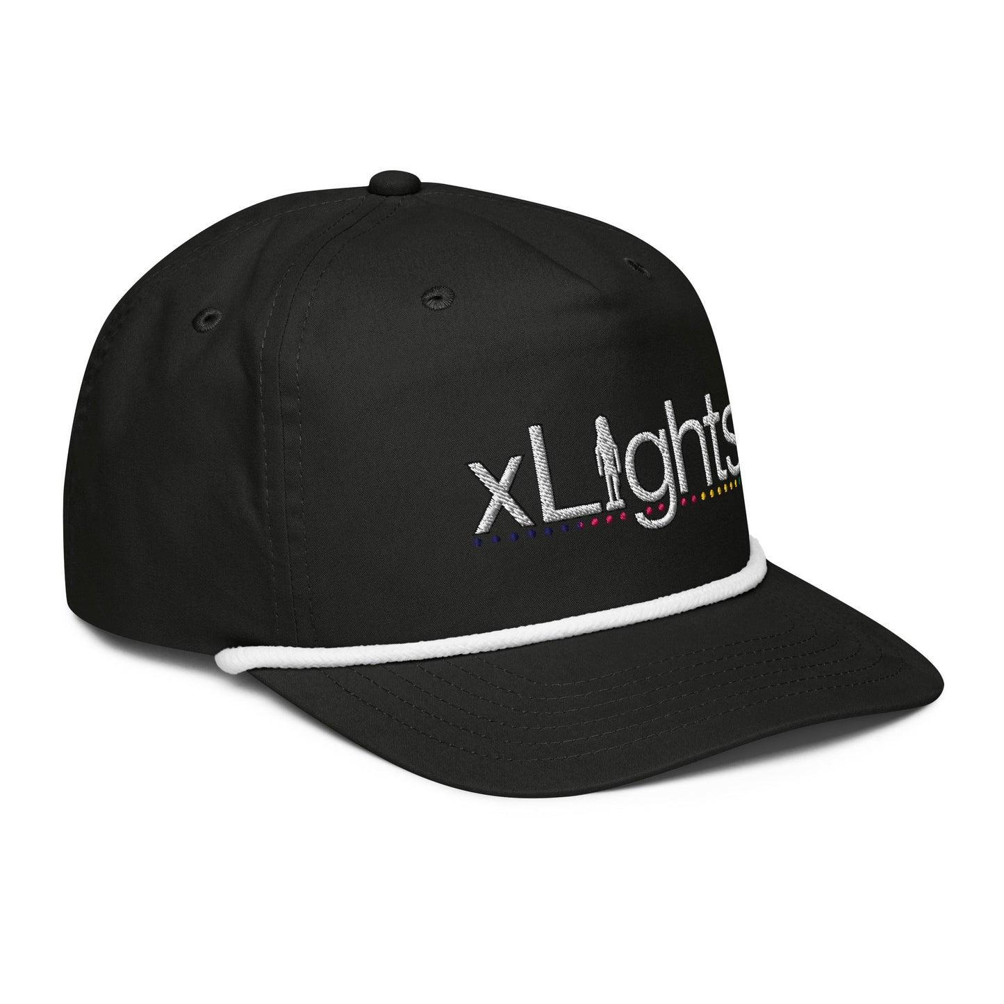 Embroidered xLights Logo - Golf rope cap