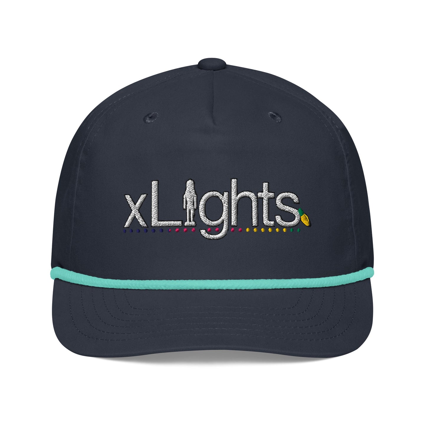 Embroidered xLights Logo - Golf rope cap