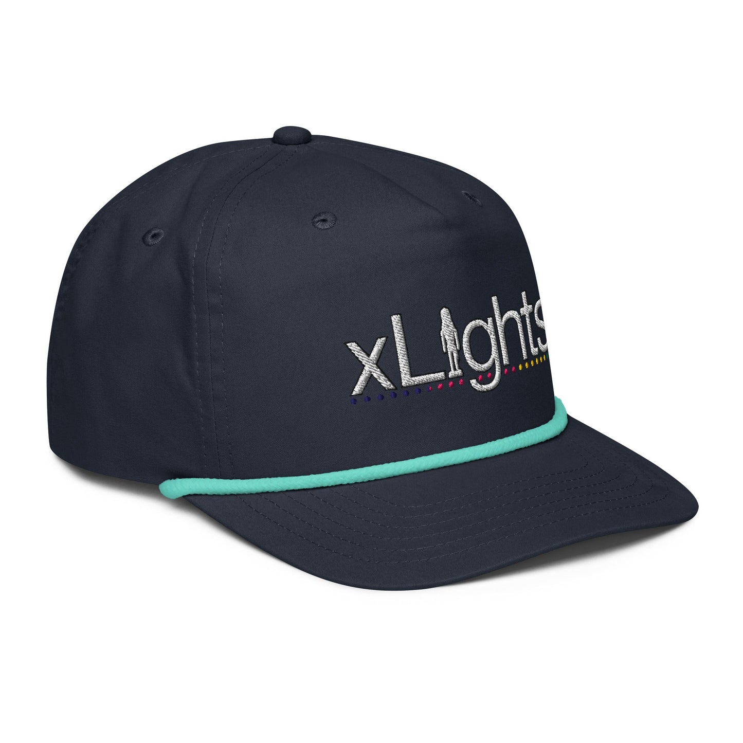 Embroidered xLights Logo - Golf rope cap