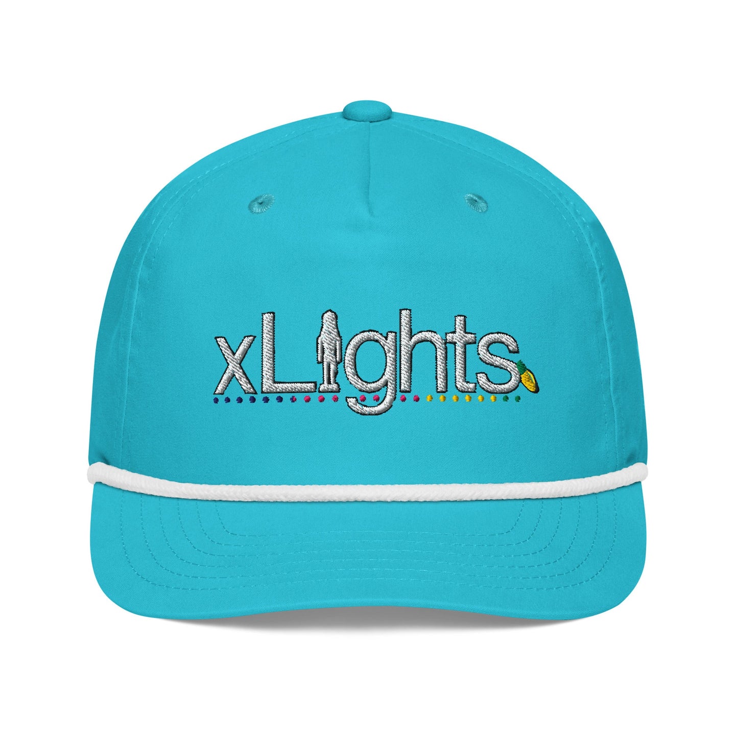 Embroidered xLights Logo - Golf rope cap