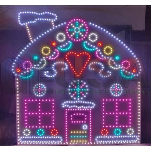 IMPRESSION Gingerbread House - 8ft