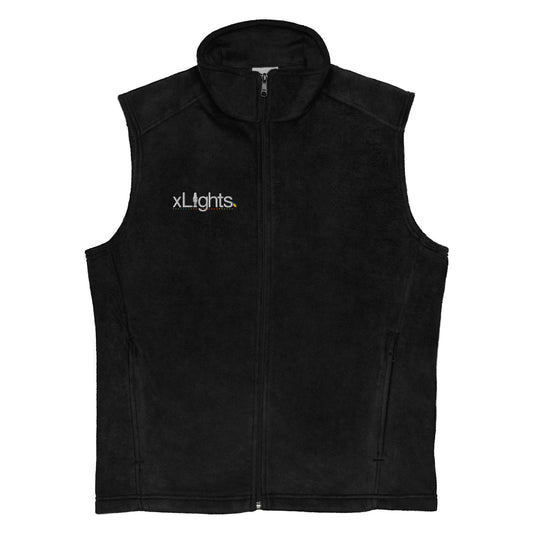 Embroidered xLights Logo - Men’s Columbia Fleece Vest