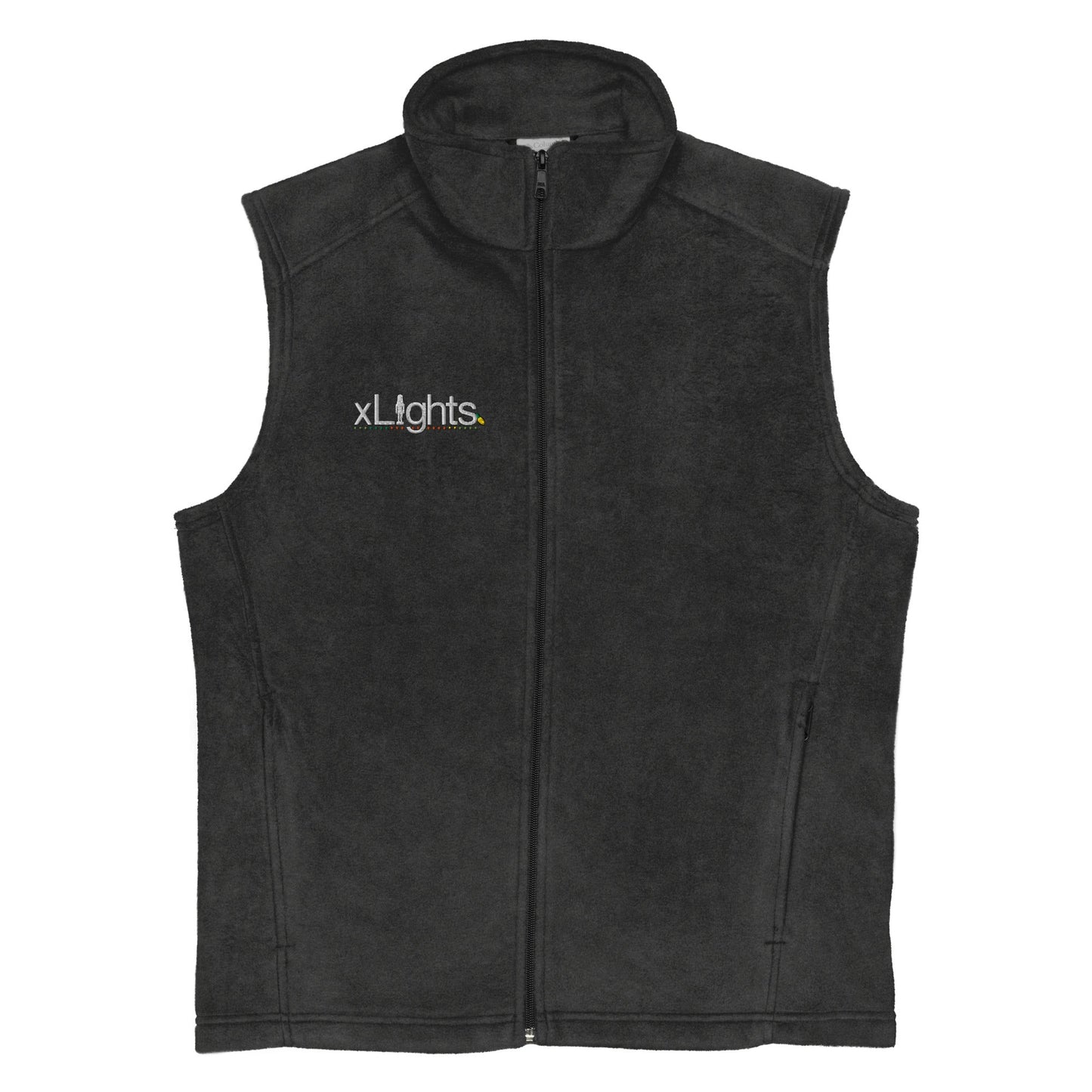 Embroidered xLights Logo - Men’s Columbia Fleece Vest