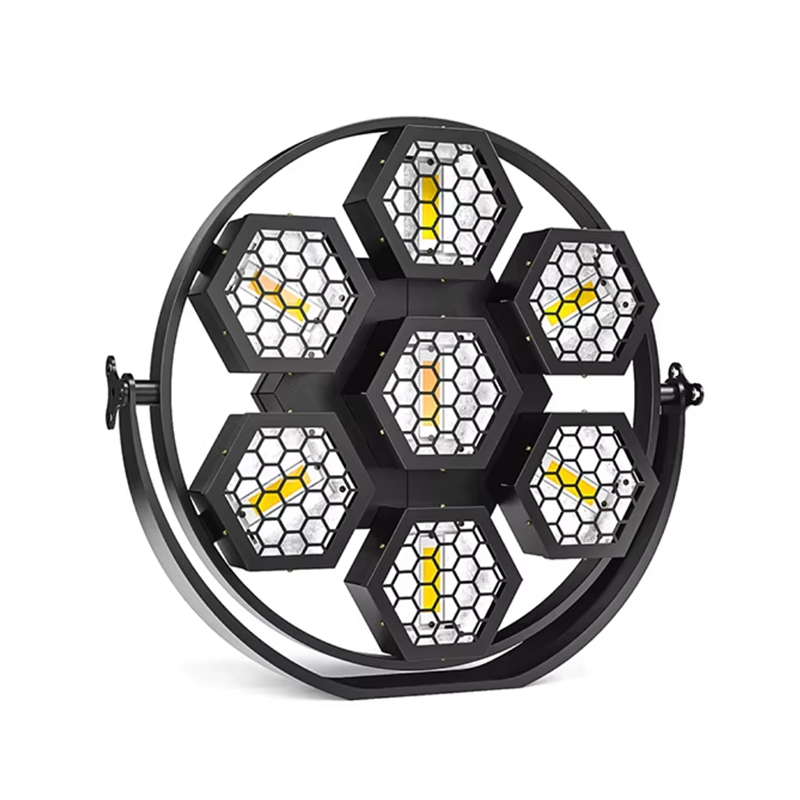 KR6 Single Ring 7×50W Mini Retro Stage Light