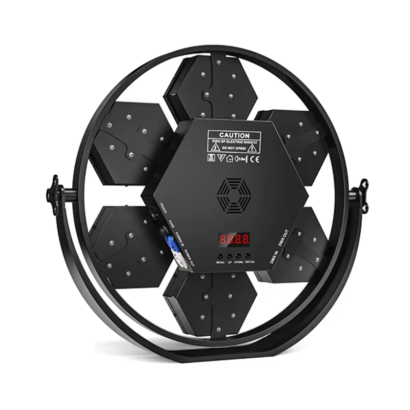 KR6 Single Ring 7×50W Mini Retro Stage Light