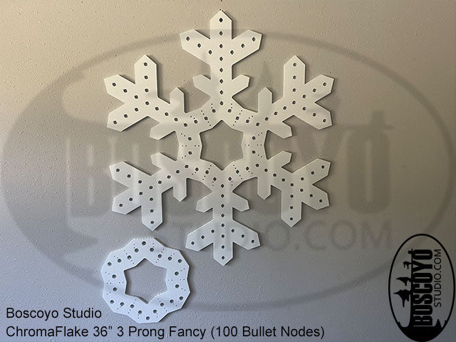 ChromaFlakes 36" --3 Prong Fancy 100