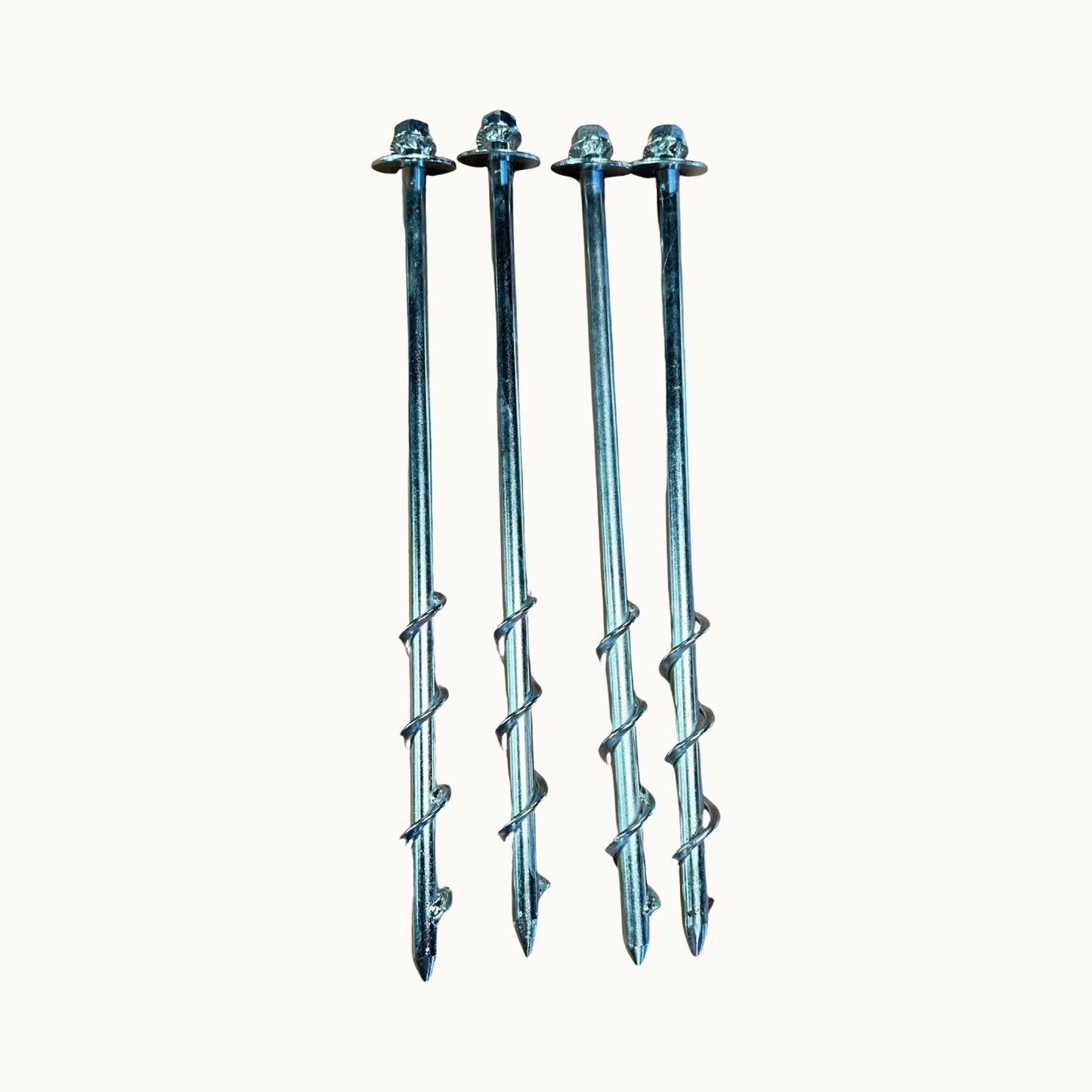 AnchorEase™ Ground Anchors – Steel, Anti-Rust, Quick Installation for Outdoor Displays