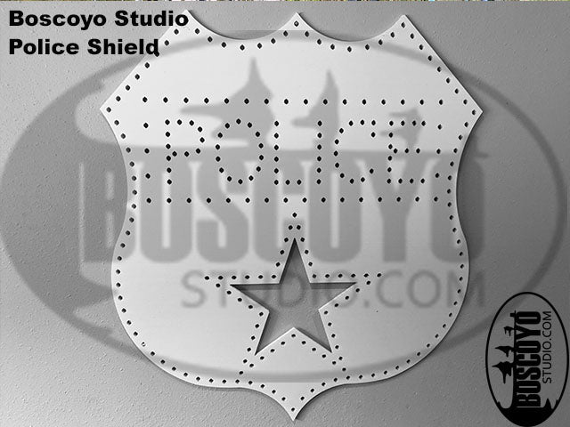 Police Shield 46"