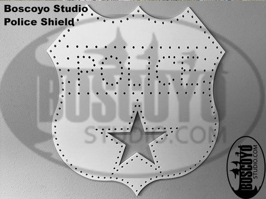 Police Shield 46"