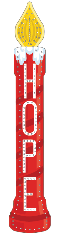 IMPRESSION Candle 8'