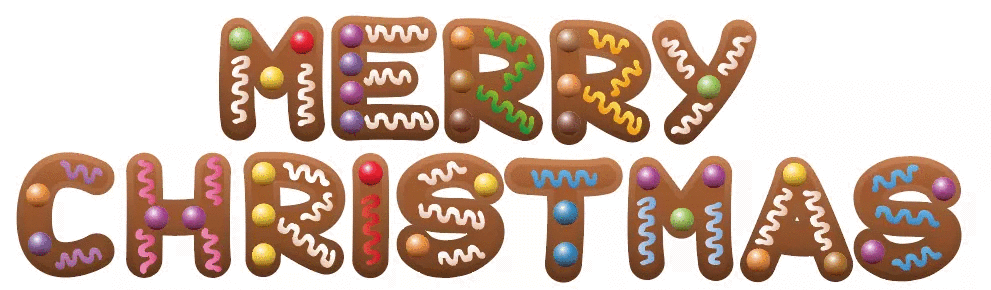 IMPRESSION MERRY CHRISTMAS/MERRY XMAS/FELIZ NAVIDAD in Cookie Letters