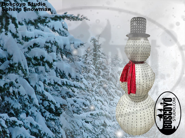 Sphere Snowman