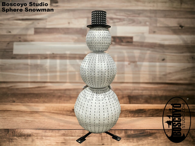 Sphere Snowman