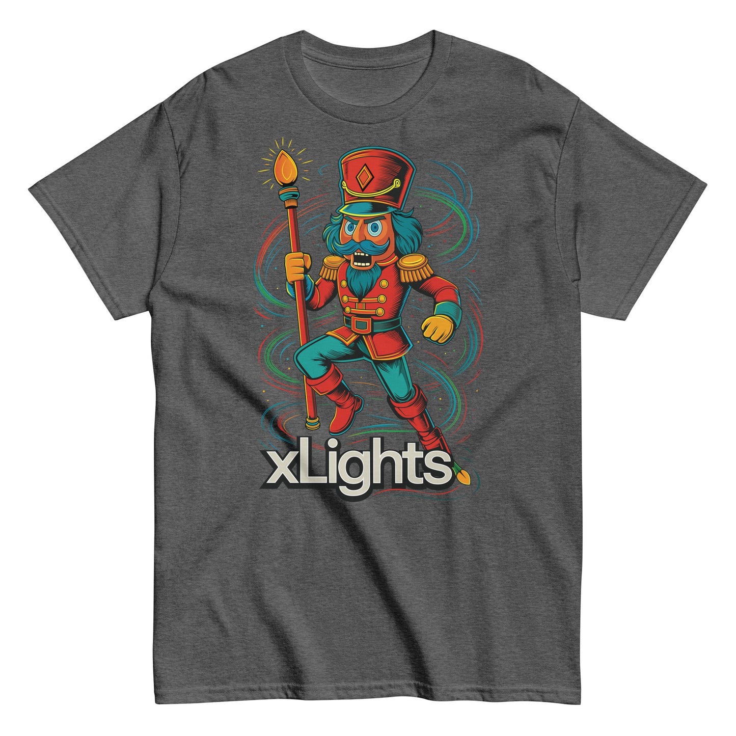 xLights RGB Nutcracker Pose - Unisex Classic Tee