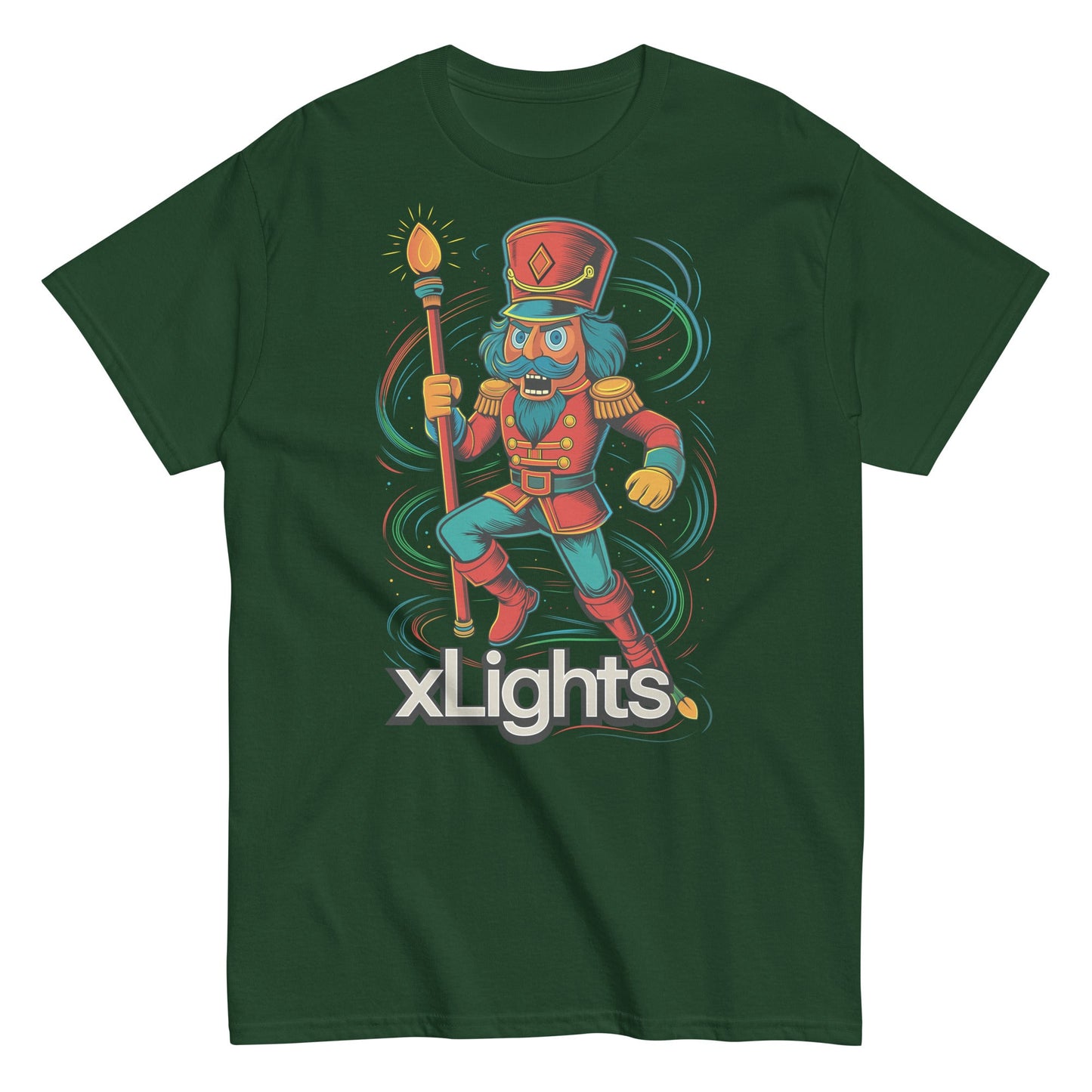 xLights RGB Nutcracker Pose - Unisex Classic Tee