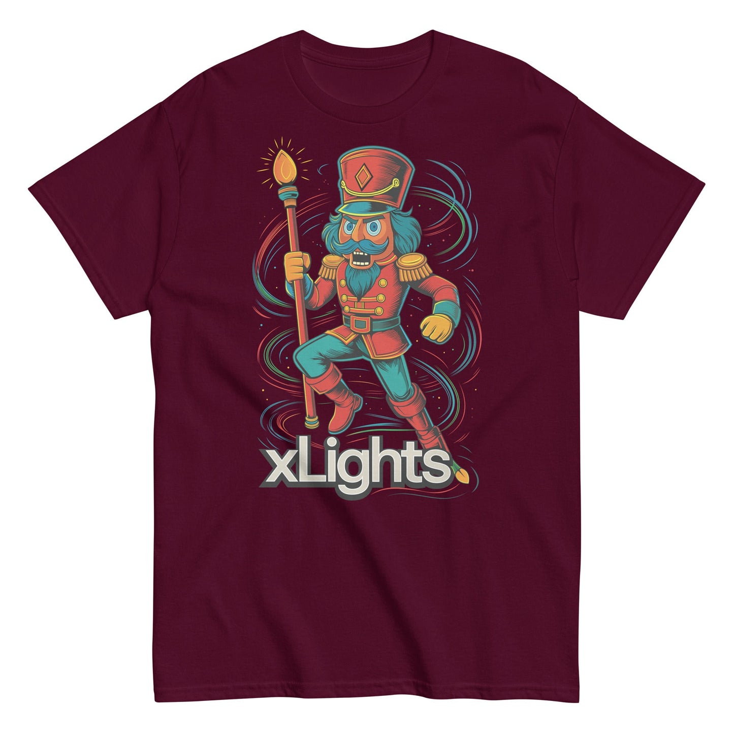 xLights RGB Nutcracker Pose - Unisex Classic Tee