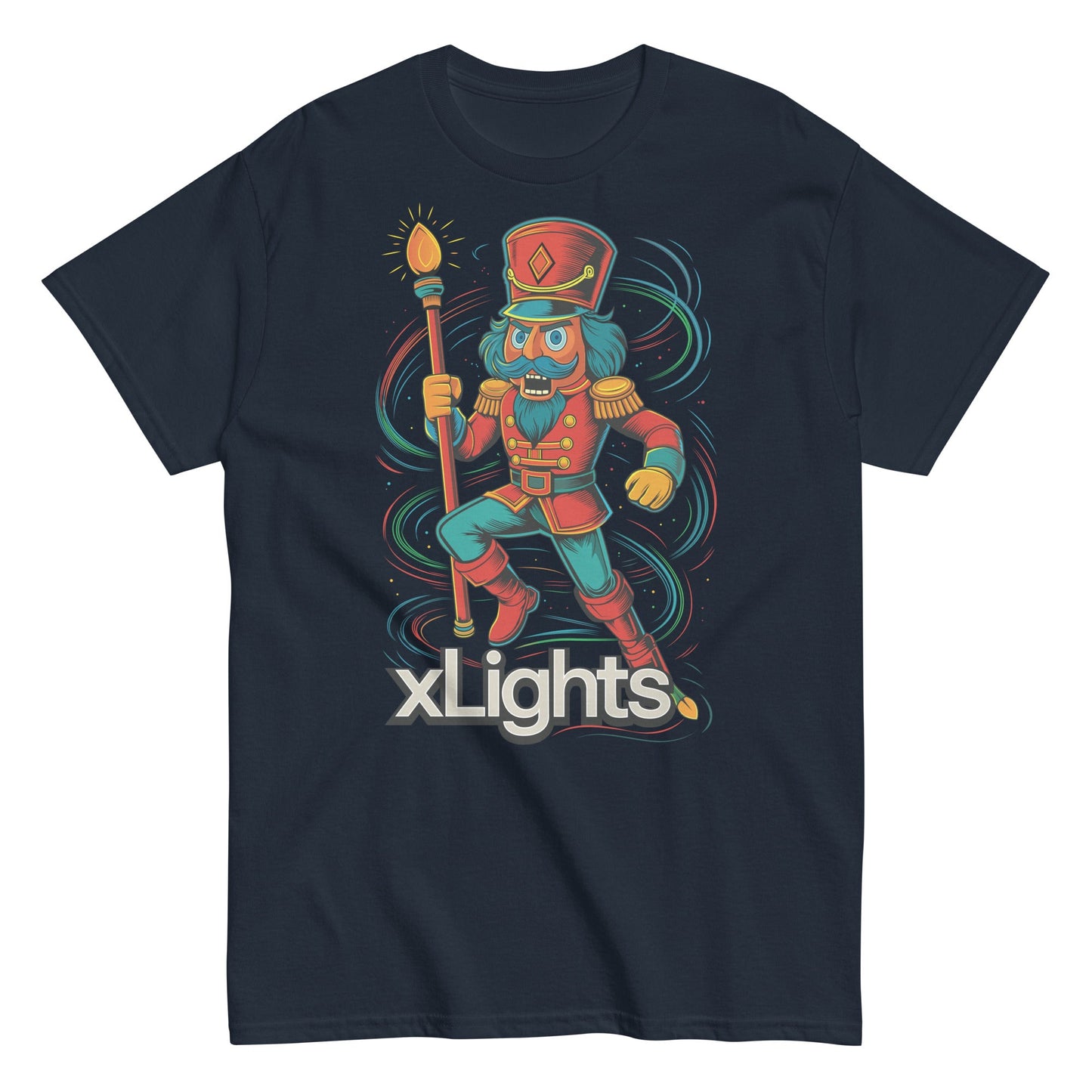 xLights RGB Nutcracker Pose - Unisex Classic Tee