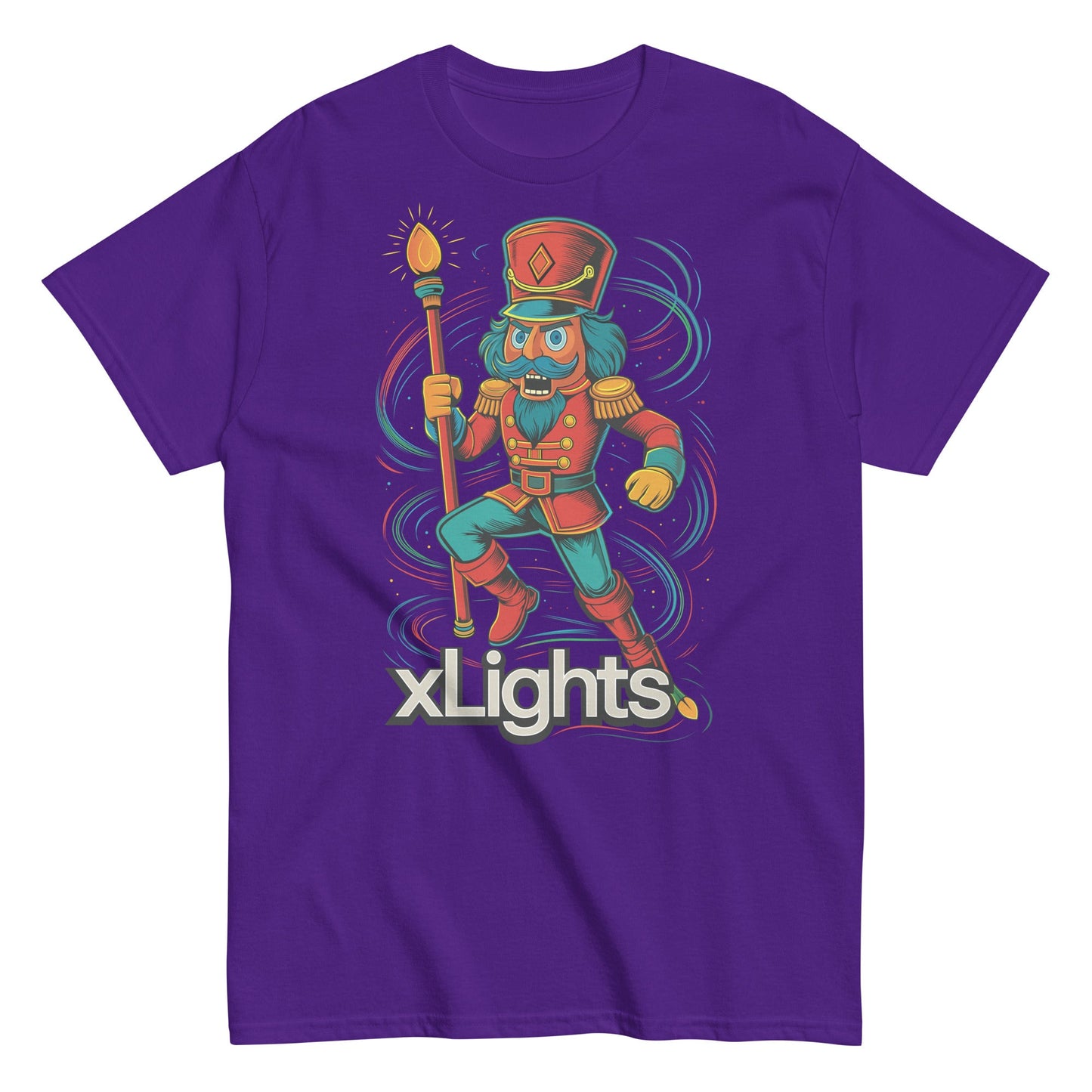xLights RGB Nutcracker Pose - Unisex Classic Tee