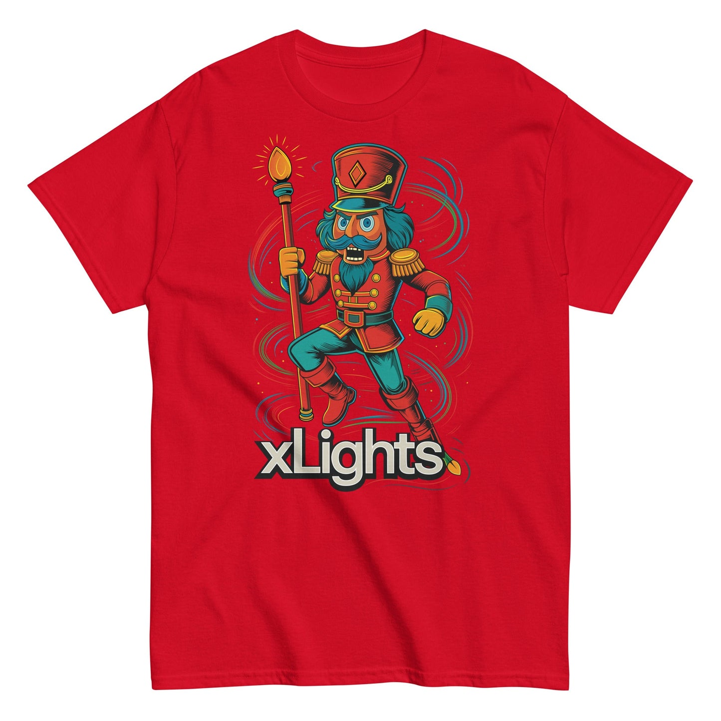 xLights RGB Nutcracker Pose - Unisex Classic Tee