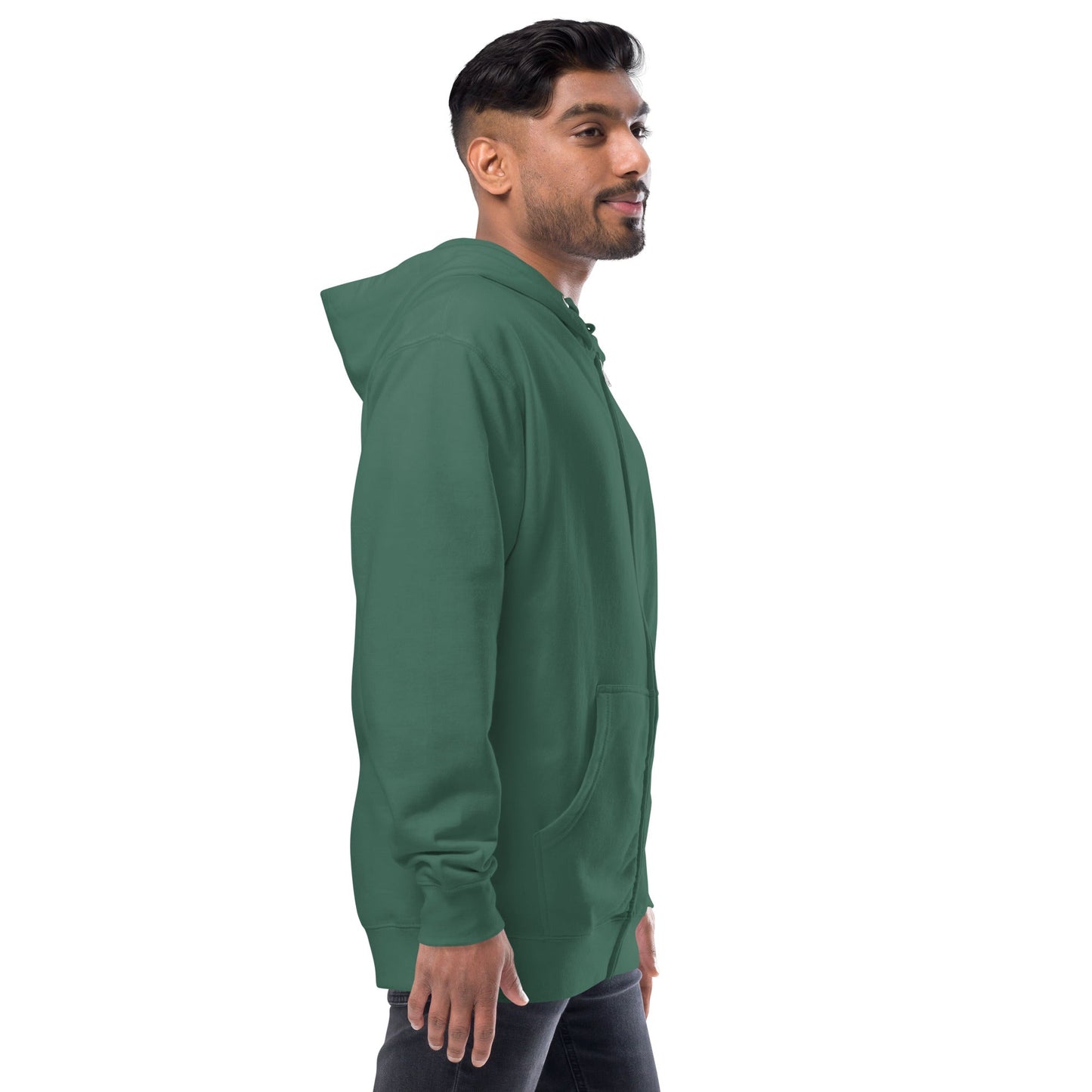 xLights Logo Back - Unisex Fleece Zip Up Hoodie